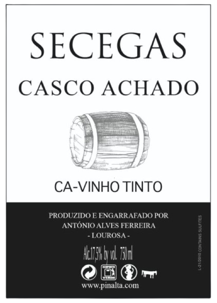 CASCO ACHADO CA-VINHO (300cl BiB)