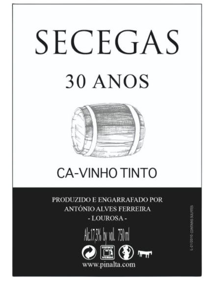 30 ANOS TAWNY CA-VINHO (300cl BiB)